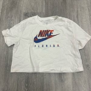Nike University of Florida Cropped Shirt Size Small